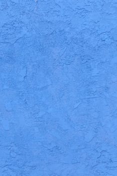 blue concrete wall with rough pattern
