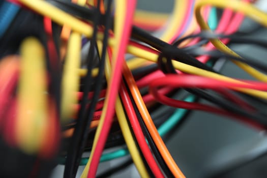 computer electricity cables