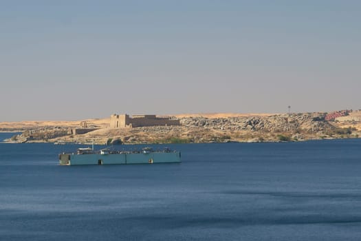 Kalabsha Temple on the banks of Aswan Dam (Nubia, Egypt)