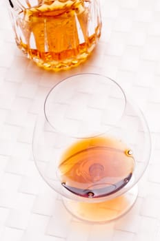 Brandy Brandy de Jerez in a glass
