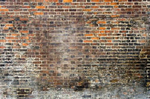 Grunge and weathered brick wall background