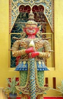 giant in thai tenple