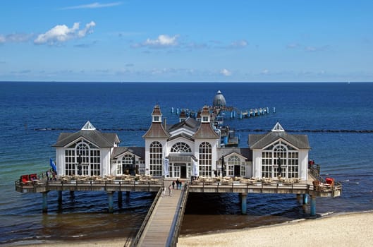 Seebrücke Sellin Rügen Deutschland / Pier Sellin Rugia Germany