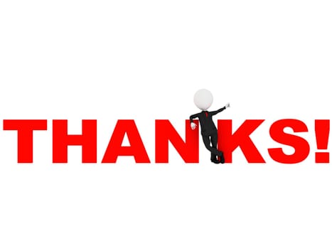 3d human on the logo Thanks!