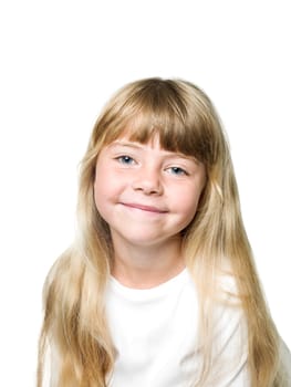 Portrait of a Smiling Girl