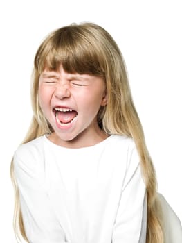 Portrait of a Screaming Girl