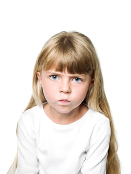 Portrait of an Angry Girl
