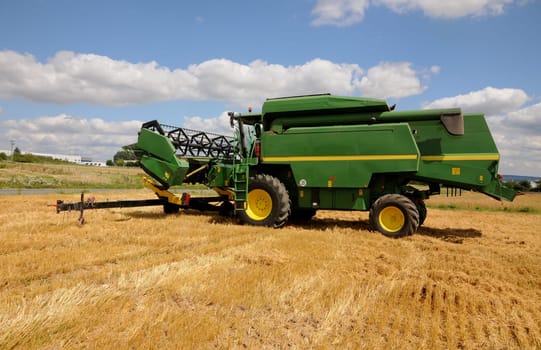 Depositing the header