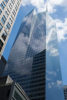 Manhattan skyscraper, New York - USA