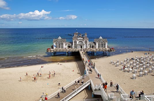 Seebrücke Sellin Rügen Deutschland / Pier Sellin Rugia Germany
