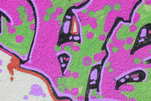 Graffiti (color changed with Photoshop)