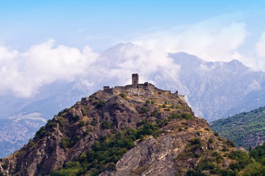 castle in Aosta