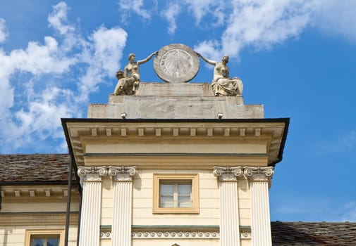 Town hall of Aosta in Italy.