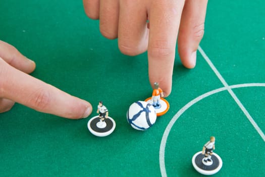Football in box
