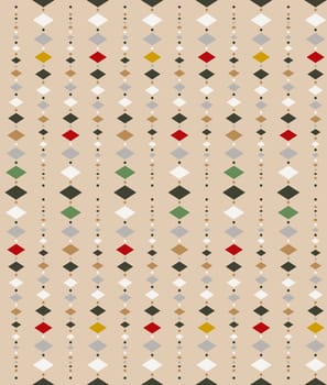 Abstract colorful diamond pattern background. Vector file layered for easy manipulation and coloring.