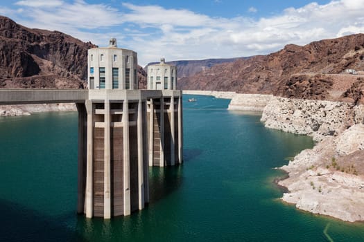Hoover Dam, between Arizona and Nevada - USA
