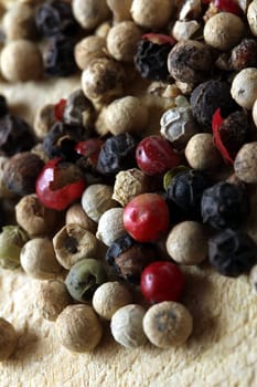 colored peppercorns