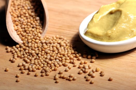 mustard grains