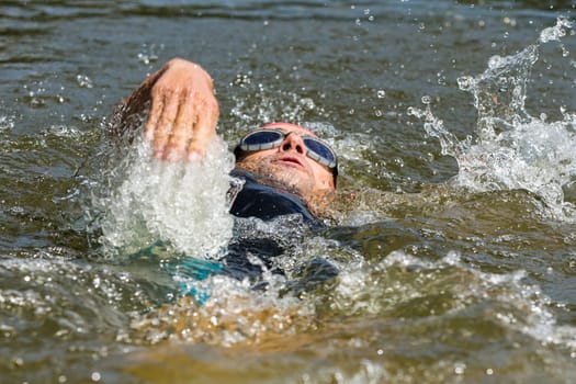 Backstroke swimmers