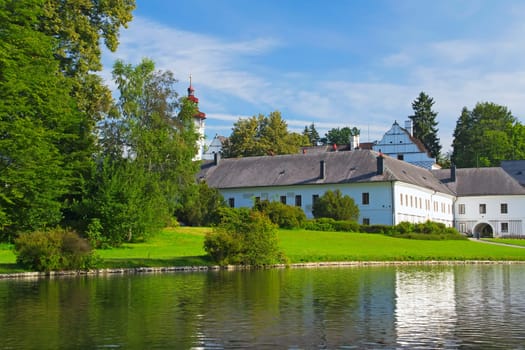 State castle in Velke Losiny (Jeseniky Mountains, Czech Republic).