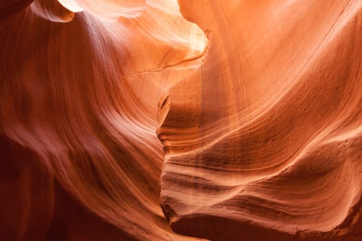 Upper antelope Canyon in the Navajo Reservation in Arizona - USA