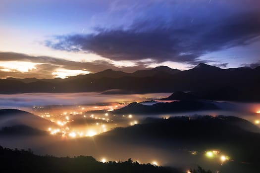 Sunrise of mountain landscape for adv or others purpose use