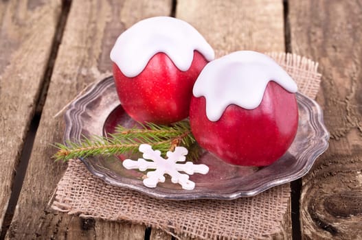 Christmas apples