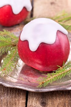 Christmas apples