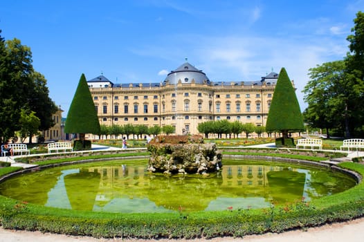 baroque palace - Residence Würzburg Germany