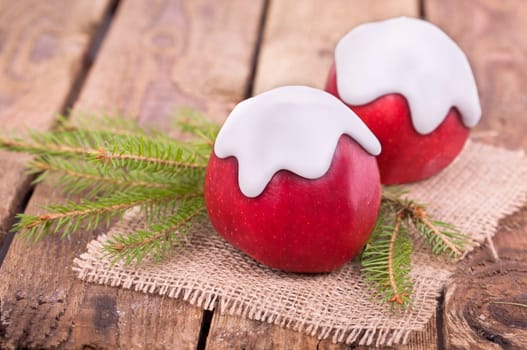 Christmas apples