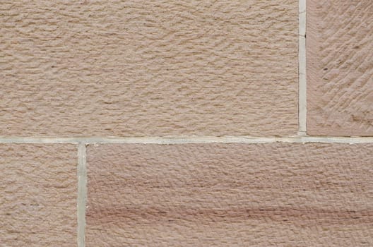 Masonry with sandstone joints