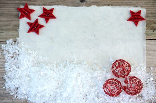 Christmas Background Wood Paper