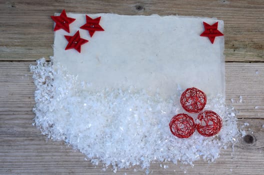 Christmas Background Wood Paper