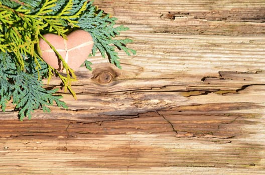 Christmas Background Wood Paper