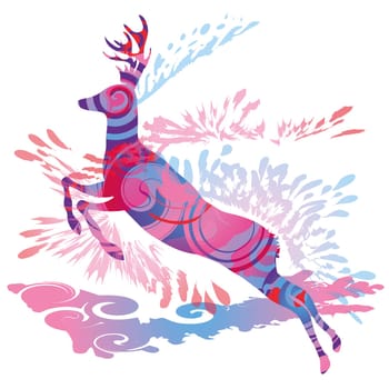 Shadow blobs deer