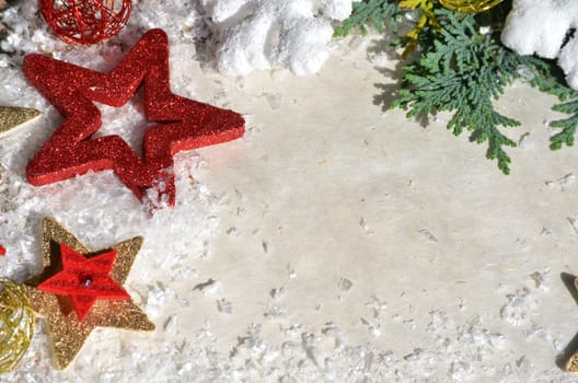 Christmas Background Wood Paper