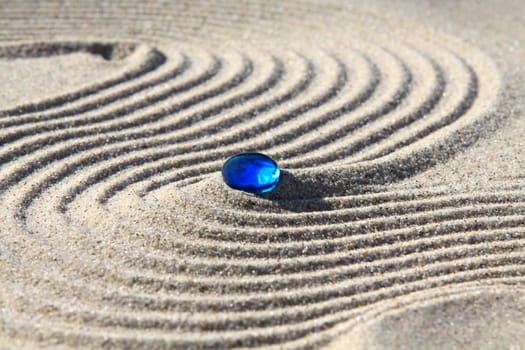 Sand and stones