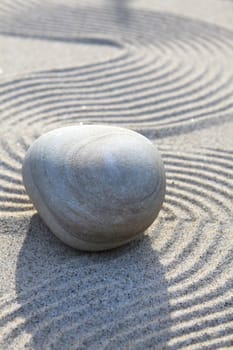 Sand and stones