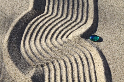Sand and stones
