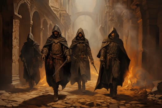 Immerse yourself in a world of fantasy where stealthy assassins, endowed with deadly precision and the ability to move with silent footsteps, lurk in the shadows.