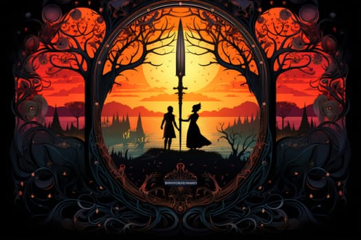 Embark on a journey into the realm of fantasy and encounter the extraordinary sentient enchanted swords.