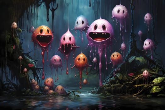 Step into the enchanting fae realm where mischievous trickster sprites roam.