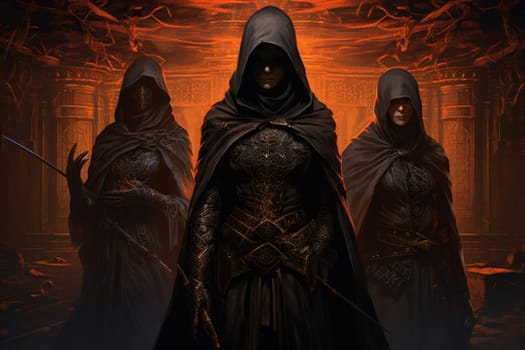 Immerse yourself in a world of fantasy where stealthy assassins, endowed with deadly precision and the ability to move with silent footsteps, lurk in the shadows.