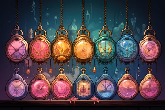 In the realm of fantasy, time-traveling pocket watches hold the key to unlocking glimpses into past and future moments.