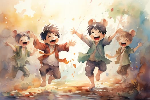 Step into the enchanting fae realm where mischievous trickster sprites roam.