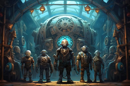 Delve into the world of fantasy with these mesmerizing clockwork automatons inspired by the steampunk aesthetic.