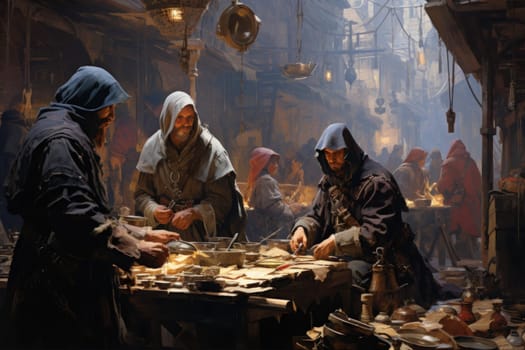 Immerse yourself in a world of fantasy where stealthy assassins, endowed with deadly precision and the ability to move with silent footsteps, lurk in the shadows.