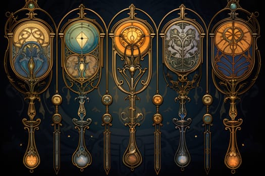 In the realm of fantasy, time-traveling pocket watches hold the key to unlocking glimpses into past and future moments.