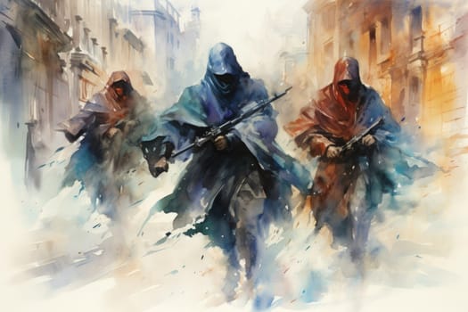 Immerse yourself in a world of fantasy where stealthy assassins, endowed with deadly precision and the ability to move with silent footsteps, lurk in the shadows.