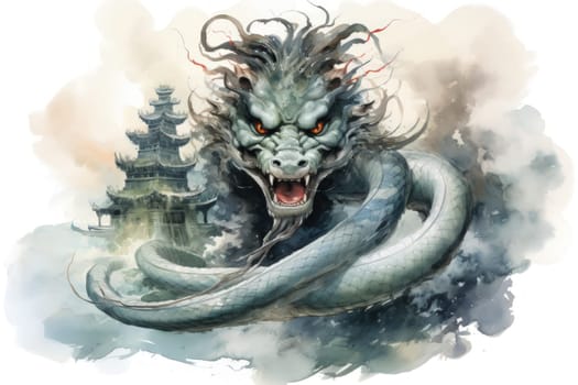 Journey into the realm of fantasy and encounter the serpentine naga, mystical creatures that possess a unique blend of human and snake-like characteristics.